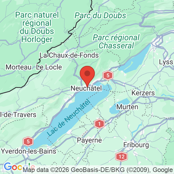 Carte de l'activité
