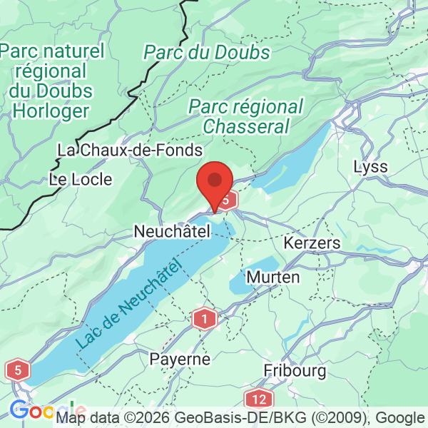 Carte de l'activité