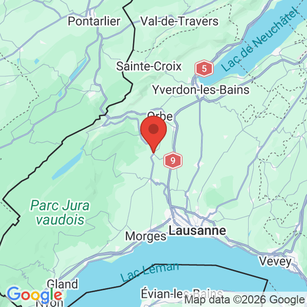 Carte de l'activité