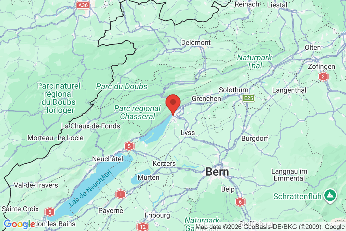 Carte de l'activité