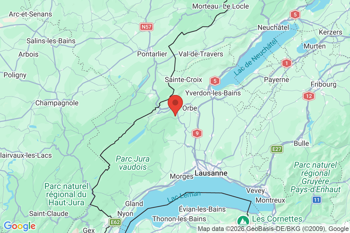 Carte de l'activité