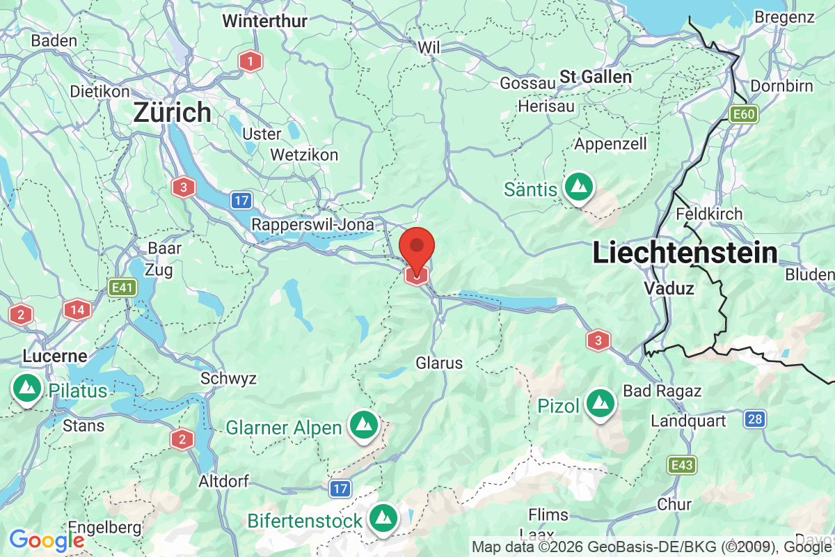 Carte de l'activité