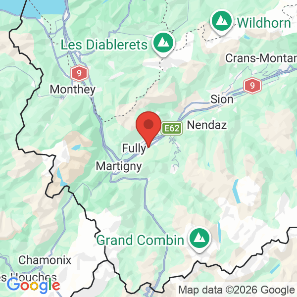 Carte de l'activité