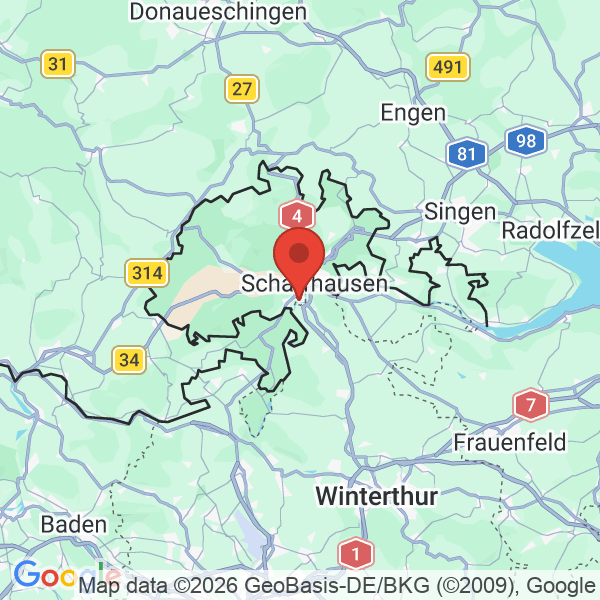 Carte de l'activité