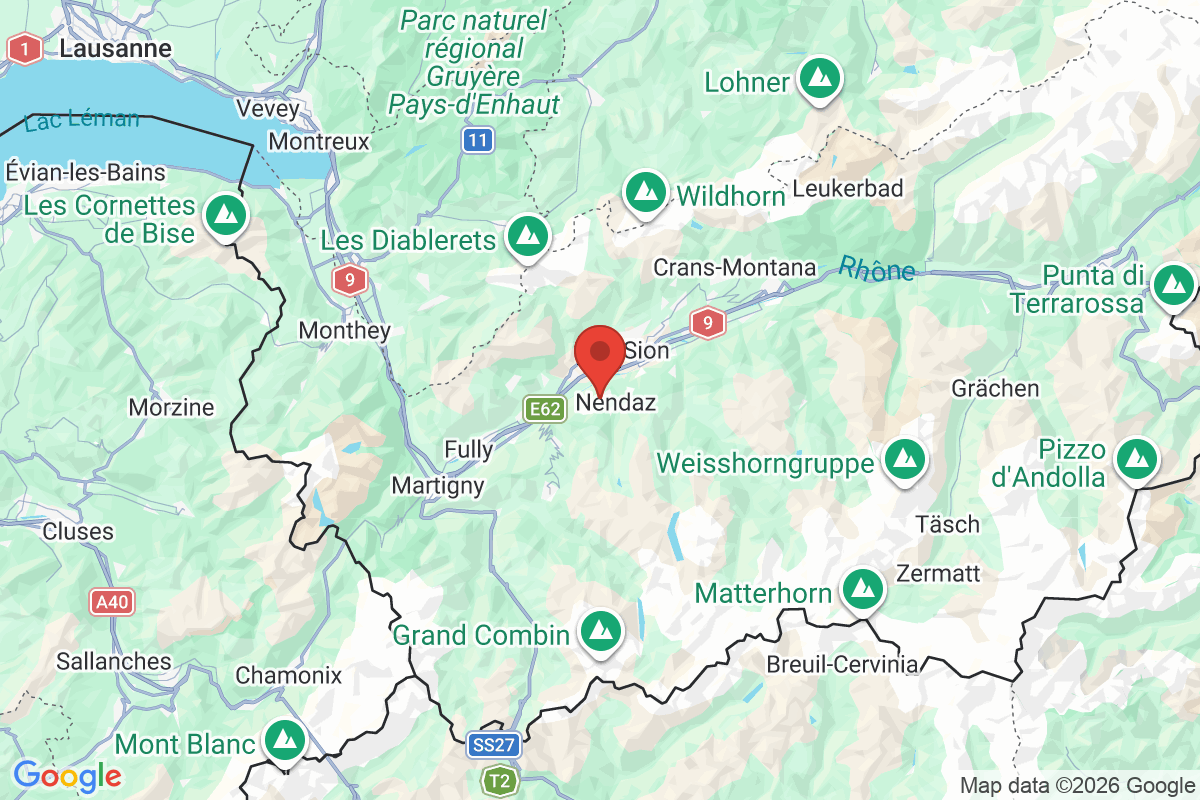 Carte de l'activité