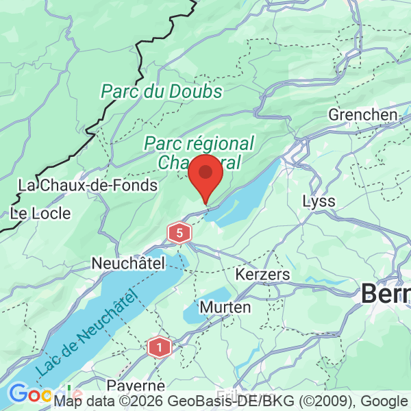 Carte de l'activité
