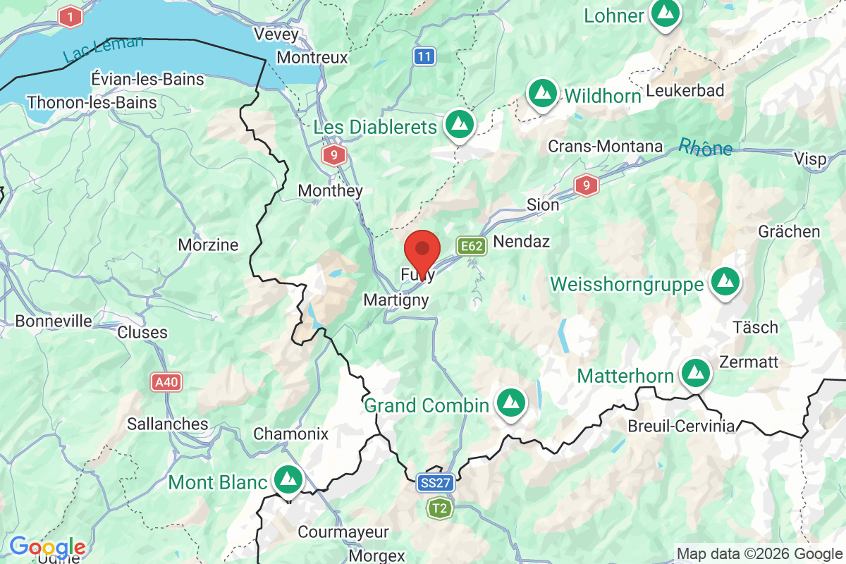 Carte de l'activité