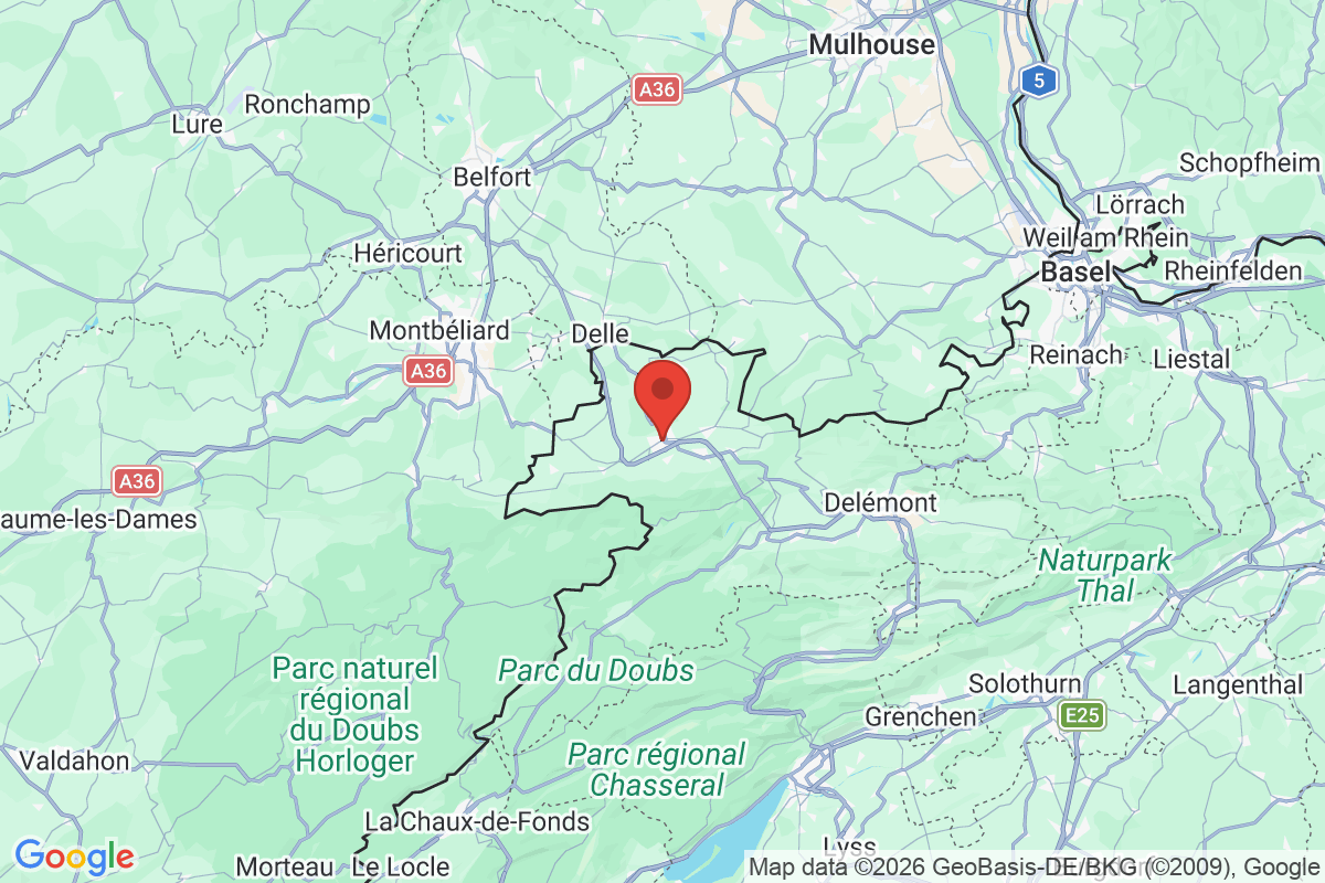 Carte de l'activité