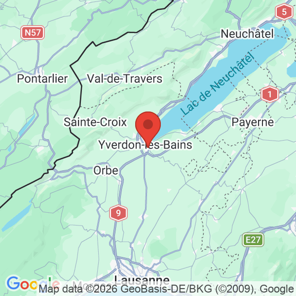 Carte de l'activité