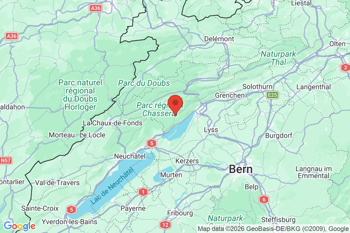 Carte de l'activité