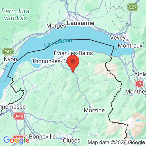 Carte de l'activité