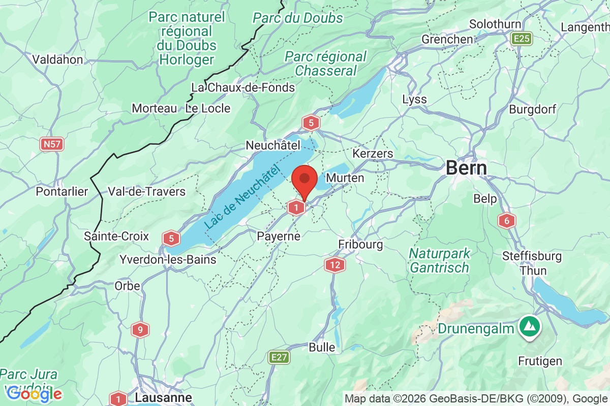 Carte de l'activité