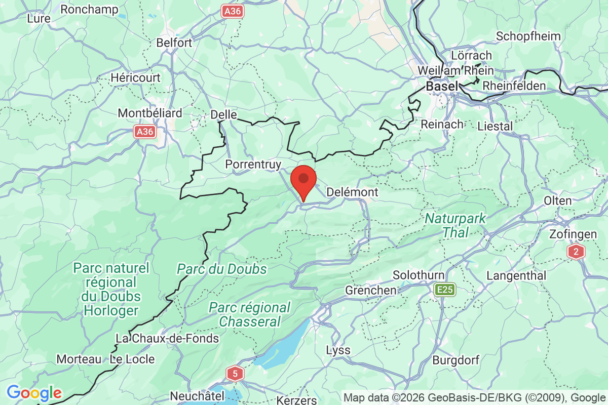 Carte de l'activité