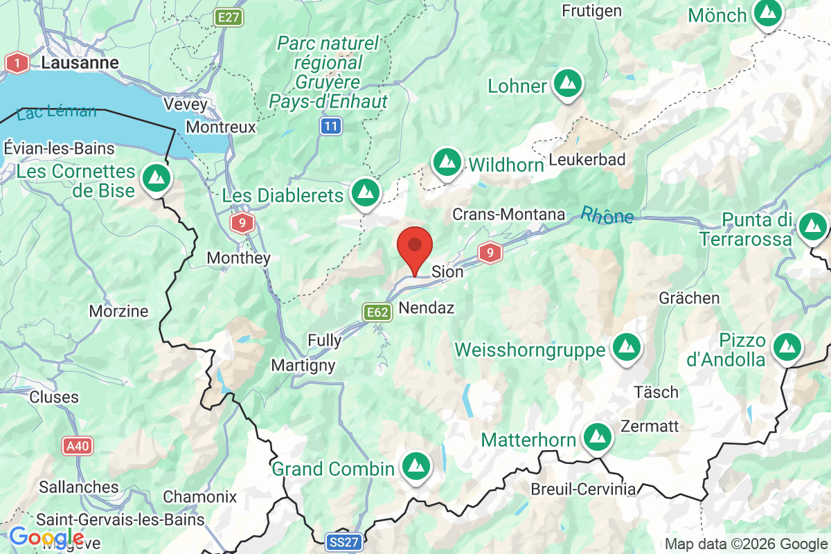 Carte de l'activité
