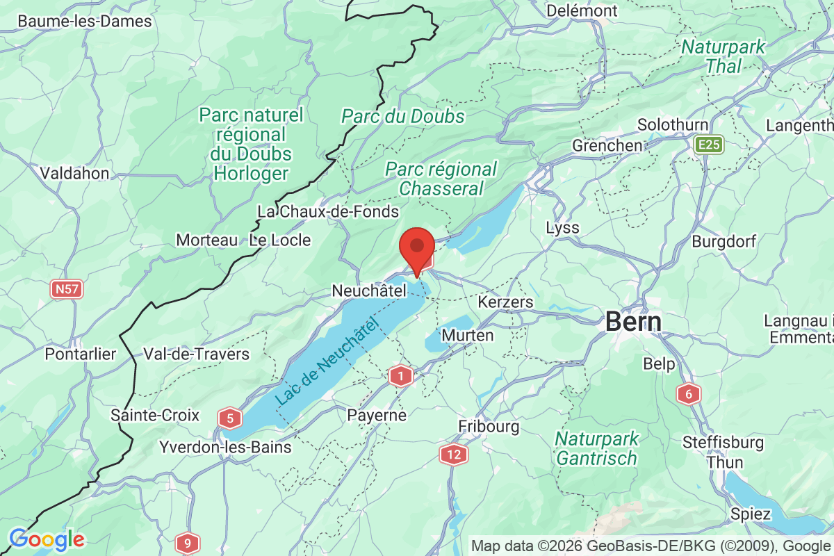 Carte de l'activité