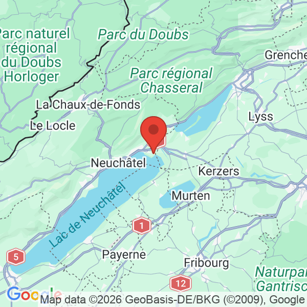 Carte de l'activité