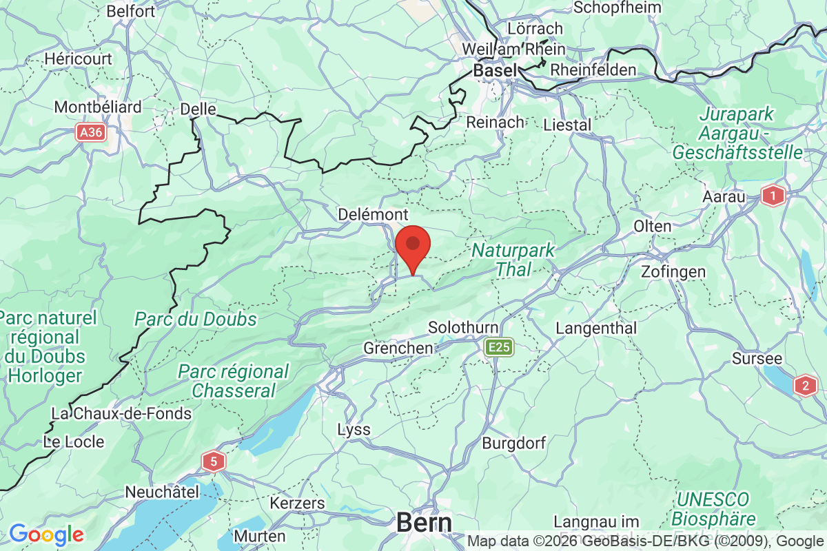 Carte de l'activité