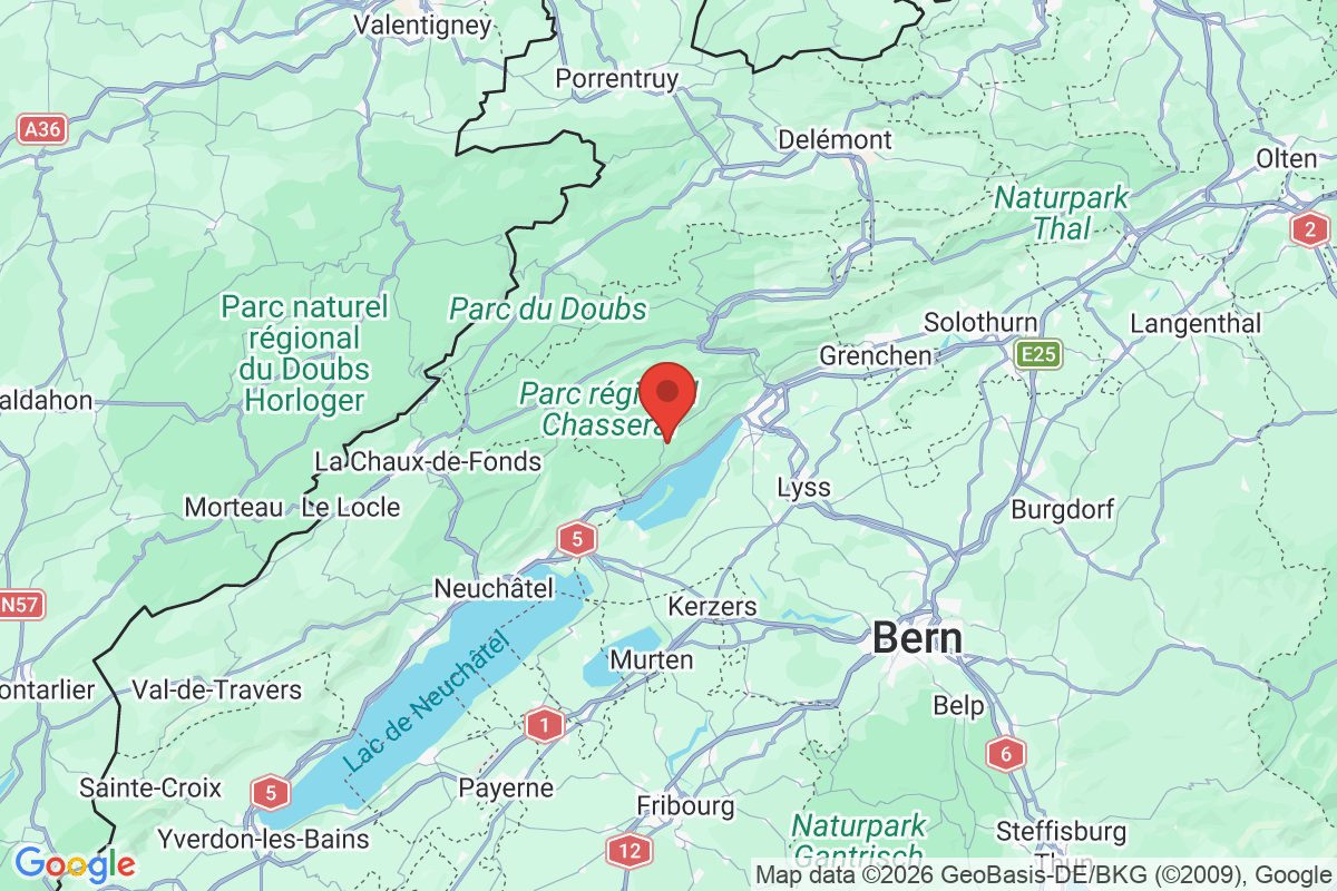 Carte de l'activité