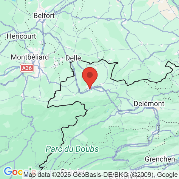 Carte de l'activité