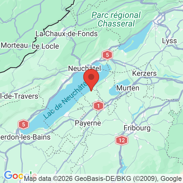 Carte de l'activité
