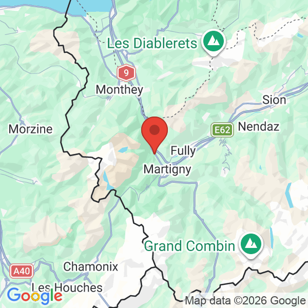 Carte de l'activité