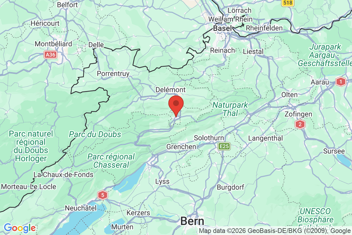 Carte de l'activité