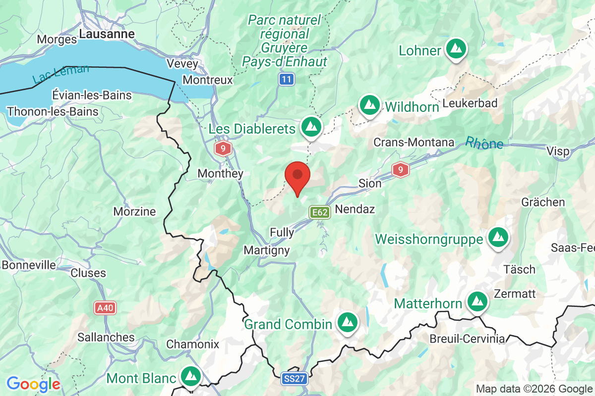 Carte de l'activité