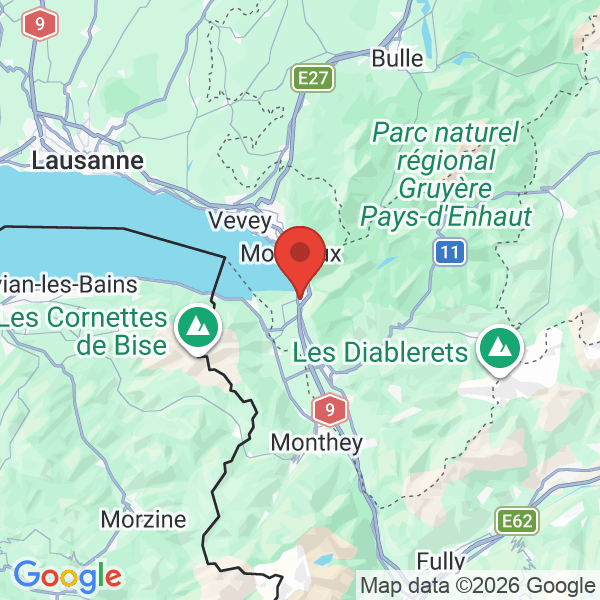 Carte de l'activité