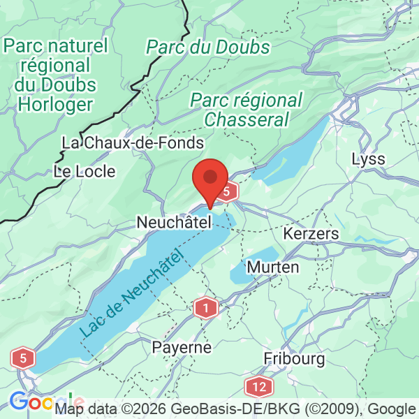Carte de l'activité