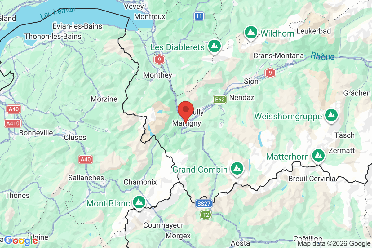 Carte de l'activité