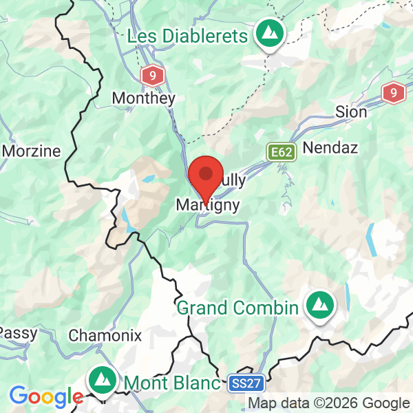 Carte de l'activité