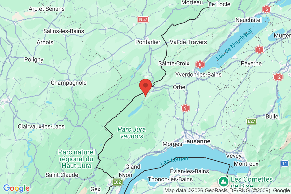 Carte de l'activité