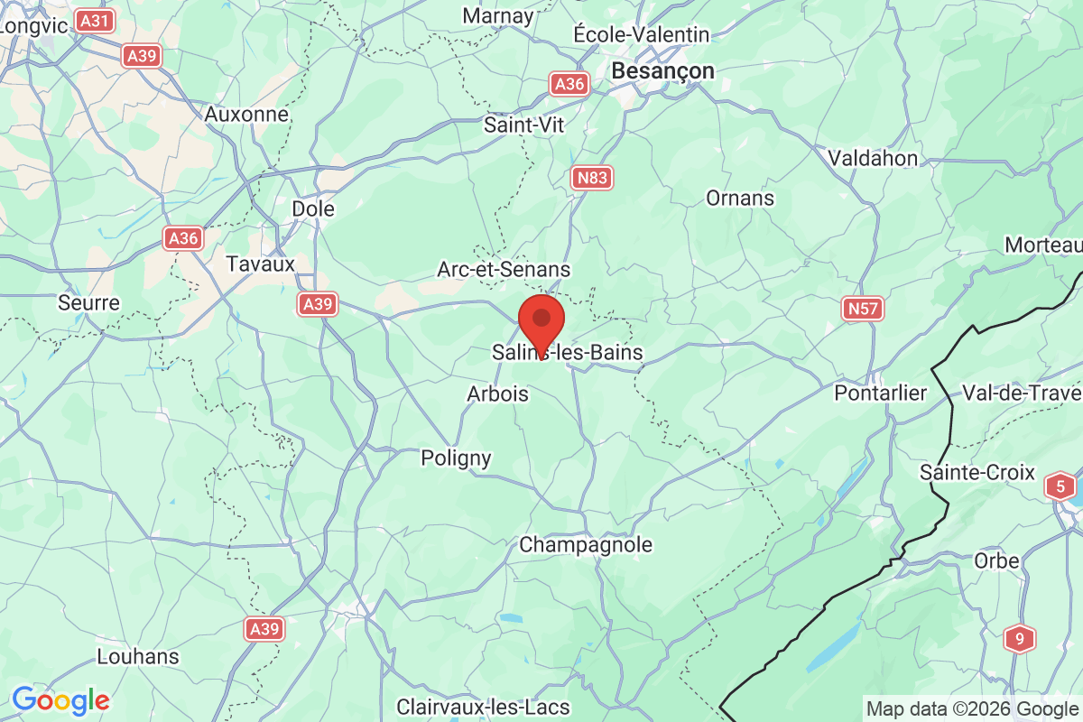 Carte de l'activité