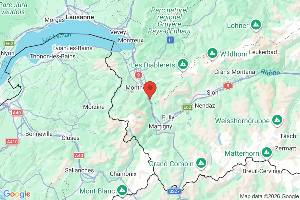 Carte de l'activité