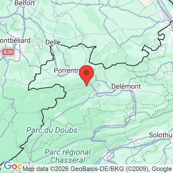 Carte de l'activité