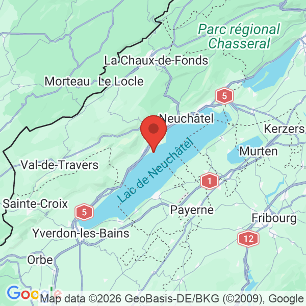 Carte de l'activité