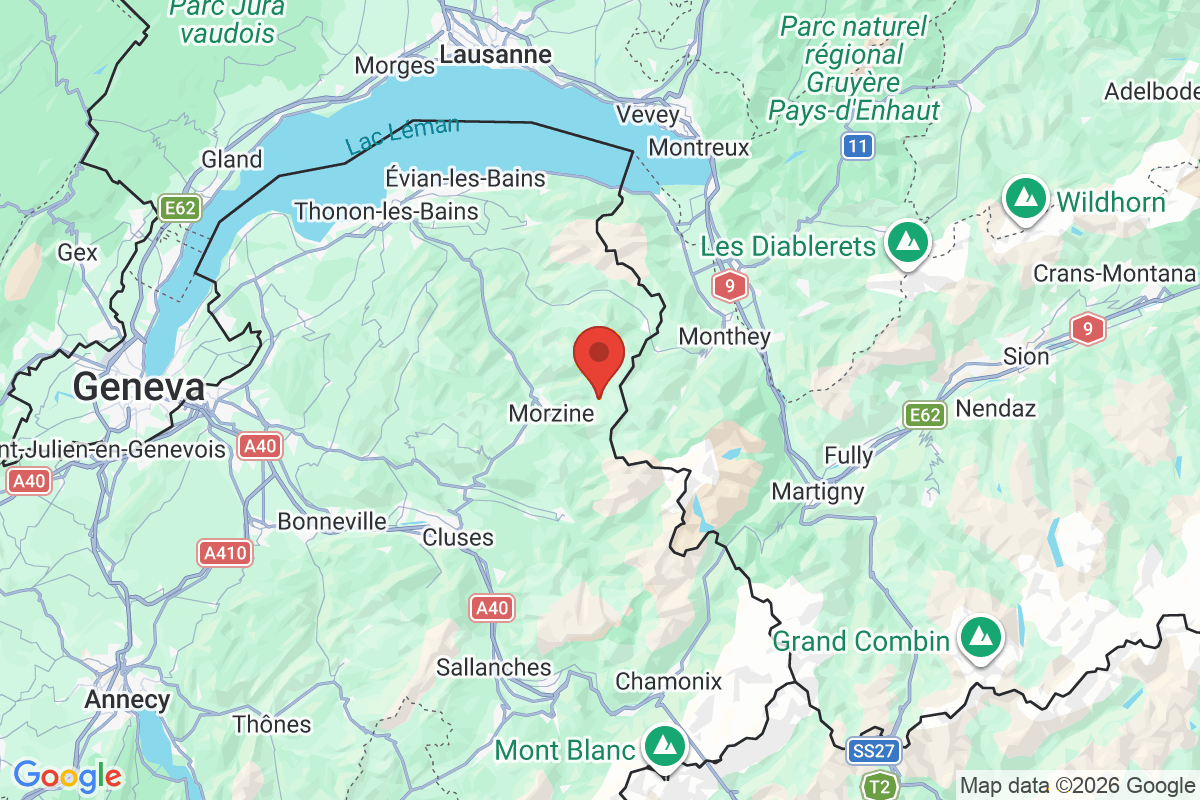 Carte de l'activité