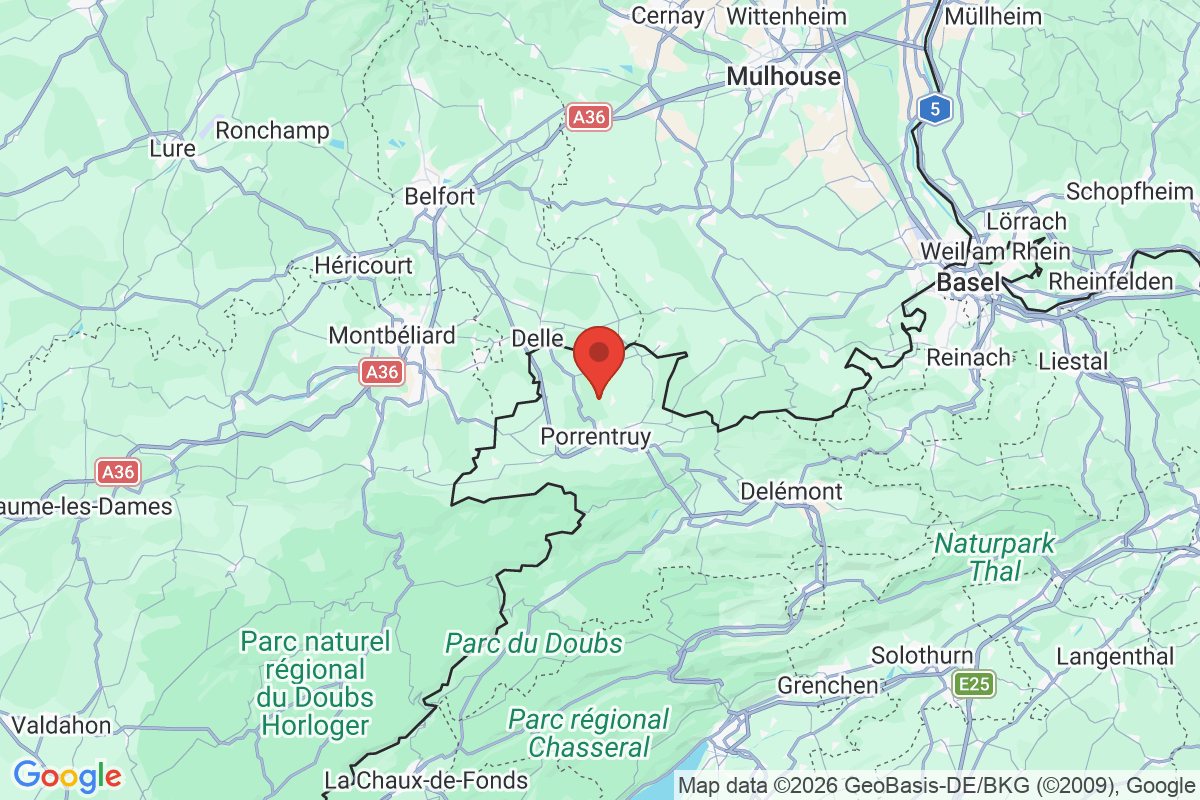 Carte de l'activité