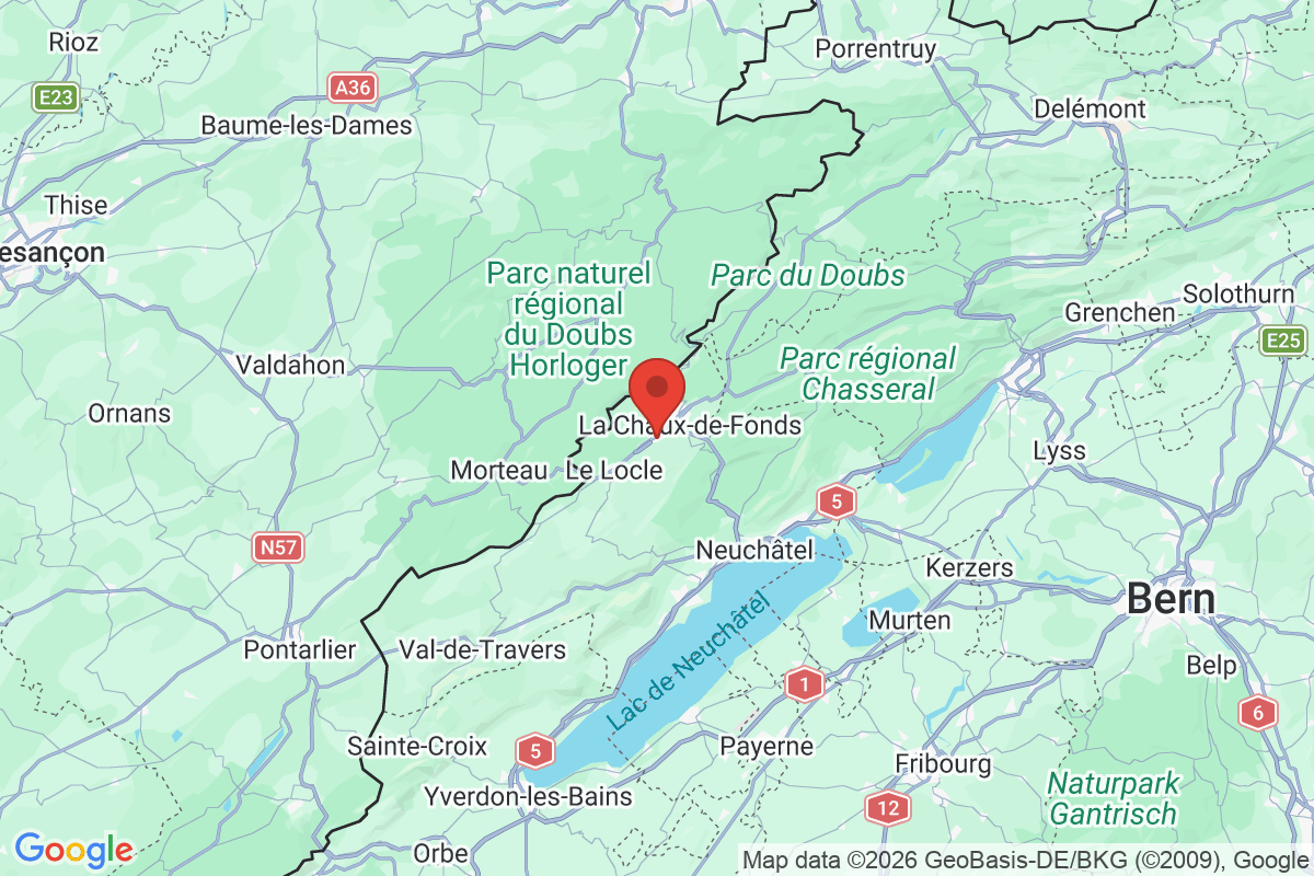 Carte de l'activité