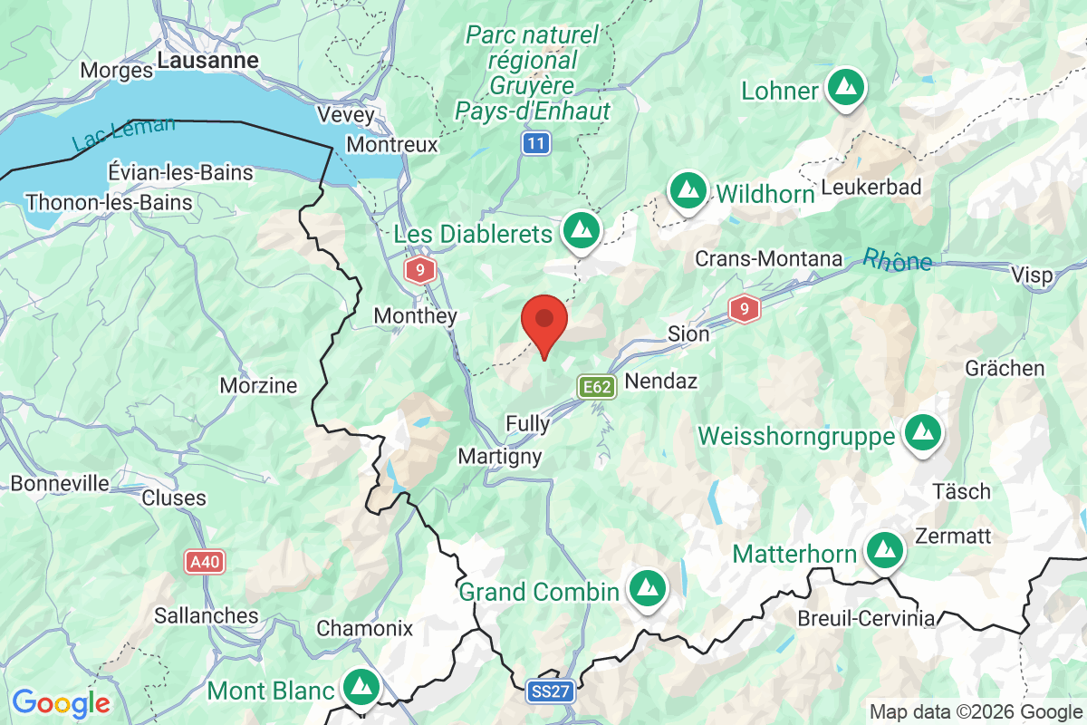 Carte de l'activité