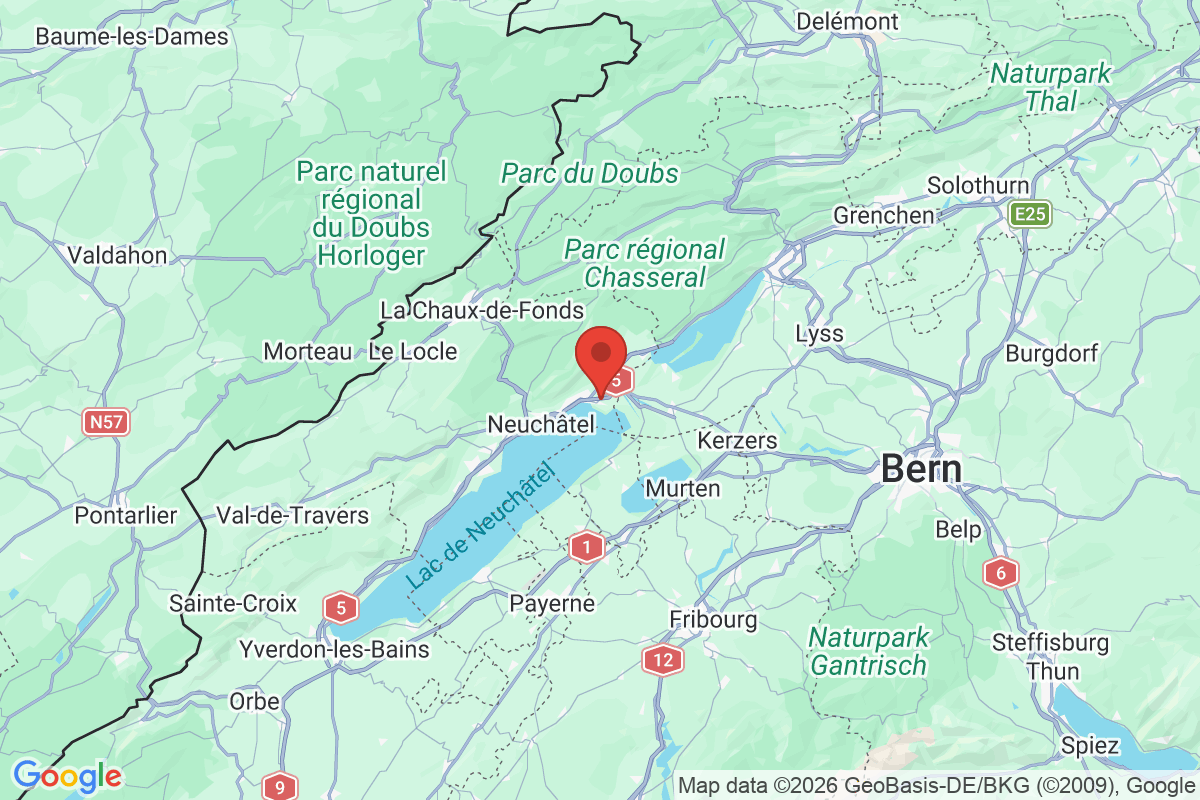 Carte de l'activité