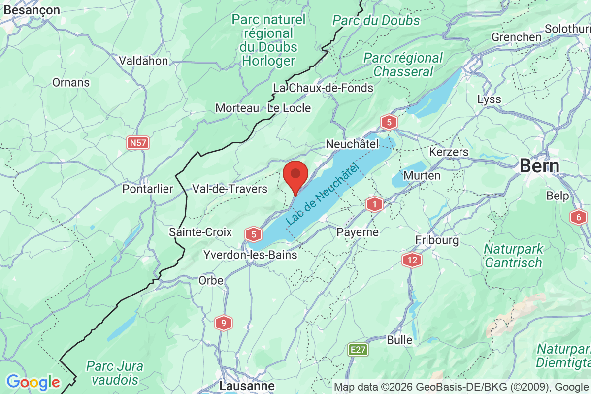 Carte de l'activité