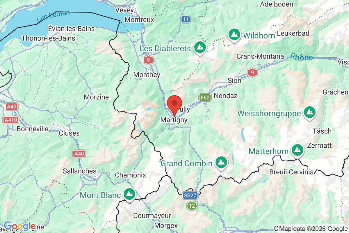 Carte de l'activité