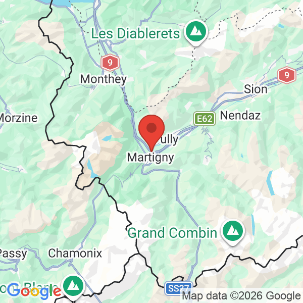Carte de l'activité