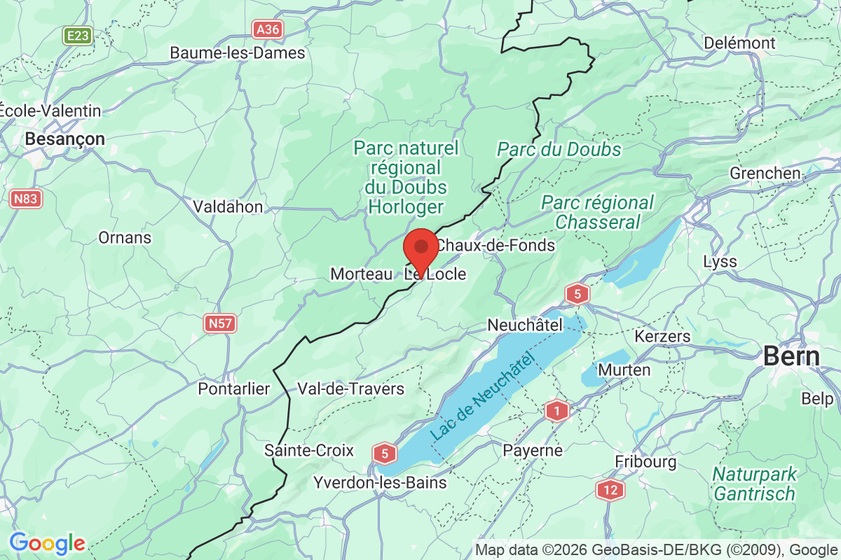 Carte de l'activité