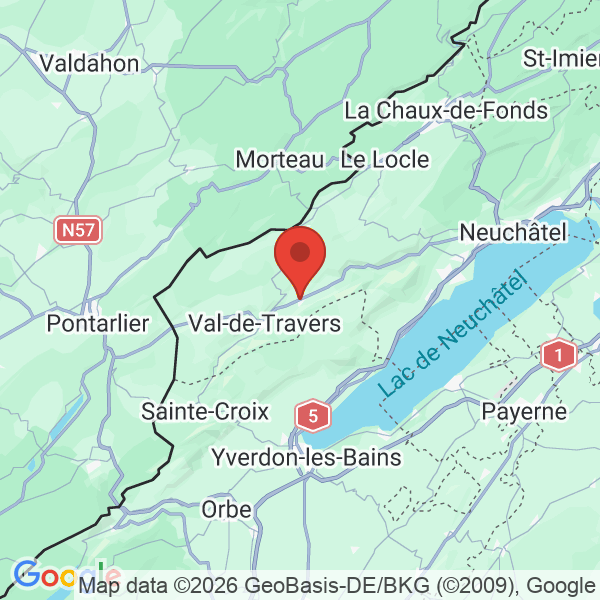 Carte de l'activité