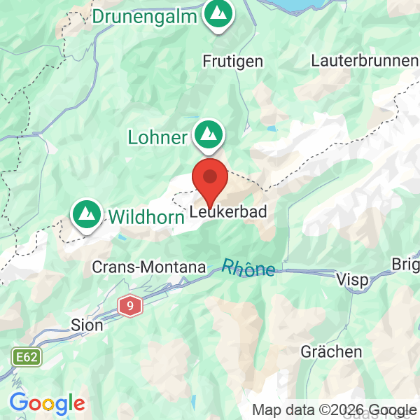 Carte de l'activité