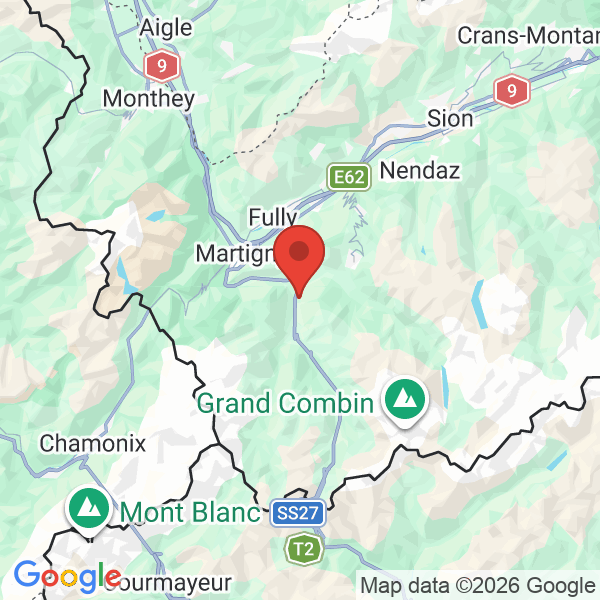Carte de l'activité
