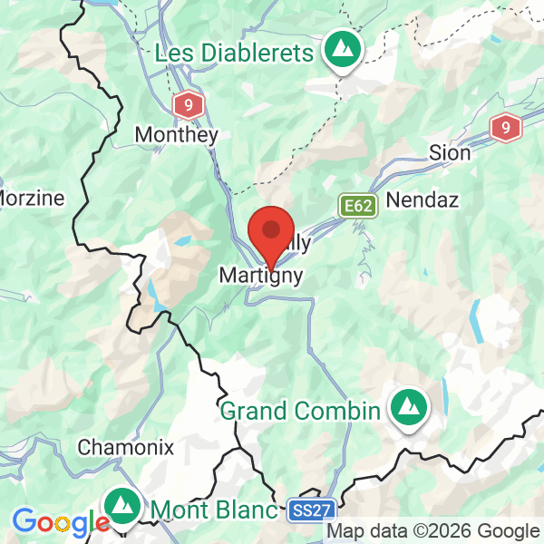 Carte de l'activité