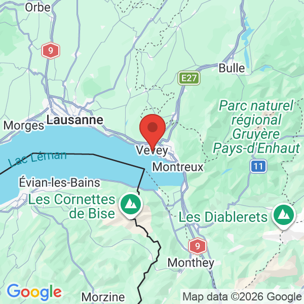 Carte de l'activité